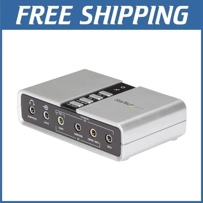 External USB Sound Card for Laptop - 7.1 Channel Audio - Image 1 of 4