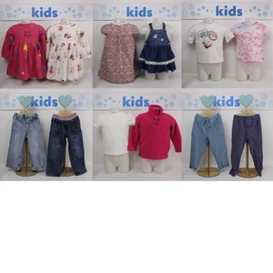 Girls 2 - 3 Years Clothes Bundle M&S F&F Etc Bonus Item Included Article - Picture 1 of 19