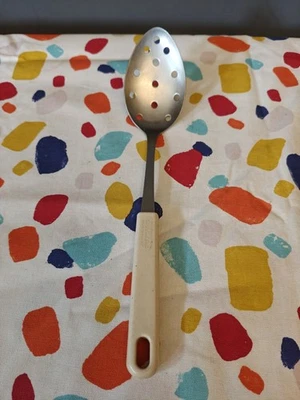 Vintage Retro Crayonne Habitat 1970s Serving Spoon Kitchen Plastic Handle - Image 1 of 4