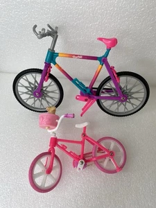 Konvolut 2 Vintage Fahrräder Mattel 90er Barbie Puppe und Stacie Puppe Fahrräder - Bild 1 von 16