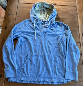 The Black Dog Damen Pullover Shirt Hoodie leicht langarm Gr. S blau - Bild 1 von 15