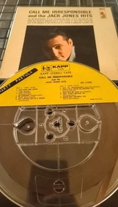 REEL TO REEL - 4 TRACK - JACK JONES - CALL ME IRRESPONSIBLE - 7 1/2 IPS - Picture 1 of 2