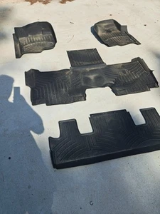 WeatherTech FloorLiner HP for 2018-2024 Lincoln Navigator L Expedition Max Black - Picture 1 of 7