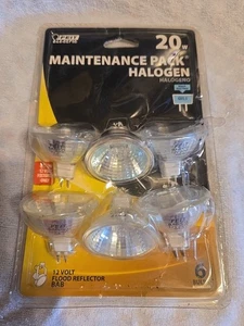 6 pack FEIT Electric 20 Watt  Enhance flood reflector Light EXN GX5.3 - Picture 1 of 2