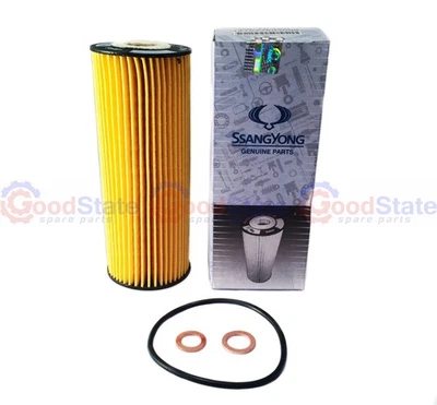 GENUINE Ssangyong Actyon Sports Ute 100 Series 2.0l Turbo Diesel TD Oil Filter - Image 1 of 2