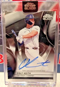 2025 Topps Chrome Black - Colt Keith Auto - Picture 1 of 1