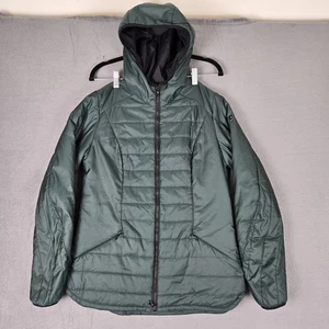 Victorinox Jacke Damen Small grün Primaloft isoliert Puffer Kapuze durchgehender Reißverschluss - Bild 1 von 8