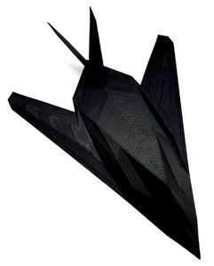 F-117 Nighthawk Stealth Attack Flugzeug Modell ca. 5 cm 3D gedruckt - Bild 1 von 3