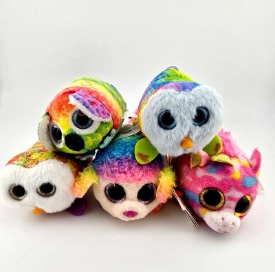 McDonalds Happy Meal Toys Lot of 5 Teenie Beanie Babies 2019 - Image 1 of 4