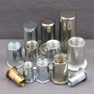 Metric Closed End Rivnuts Blind Rivet Nuts Threaded Inserts Thin Sheet Rivet Nut - Picture 1 of 19