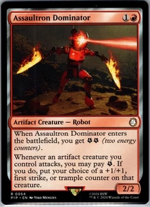 Magic the Gathering Assaultron Dominator Fallout Commander MTG LP-NM - Picture 1 of 2