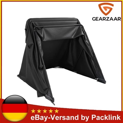 Motorrad Zeltgarage Faltgarage für Brennholz für Werkzeugen Robuste Konstruktion - Bild 1 von 4