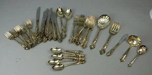 39 PC International COUNTESS Silverplate Flatware Set Service For 8 - Picture 1 of 11