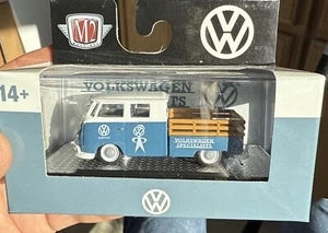 M2 Machines Auto Trucks Rel 89 1:64 1961 VW Double Cab Truck USA Model - Picture 1 of 5