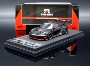 Star Race PORSCHE 911 GT3 R (Black ) ~ 1/64 - Picture 1 of 4
