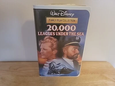 20,000 Leagues Under The Sea VHS Walt Disney Family Film Collection, - Image 1 of 3