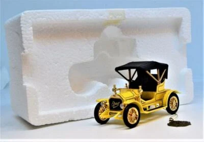 Matchbox (#10) Diecast Model Car MBOX YMS03-M - 1909 Opel Coupe - Yellow 1:43 - Image 1 of 4