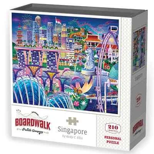 Singapore 210 Piece Jigsaw Puzzle Boardwalk New - Picture 1 of 2