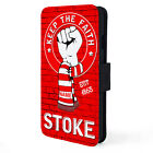 Personalised Stoke iPhone Case Football Flip Phone Cover Keep The Faith KTF57