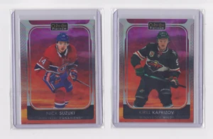 2021-22 O-PEE-CHEE PLATINUM SUNSET BASE PARALLEL - INCLUDING ROOKIES - DROP LIST - Picture 1 of 20