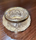 WILLIAM ADAMS CRYSTAL FROSTED ROSE NAPKIN RING