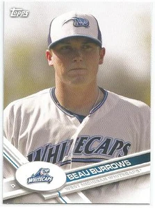 Beau Burrows Detroit Tigers 2017 Topps Pro Debut - Imagen 1 de 2