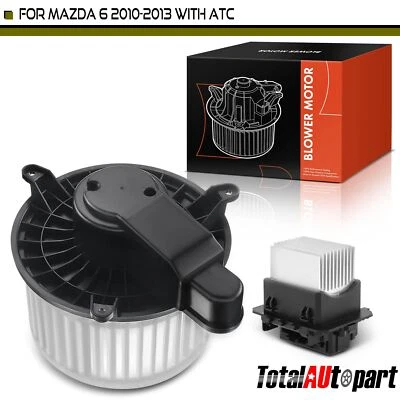 Nuevo kit de resistencia del motor soplador de calefacción HVAC para Mazda 6 2010 2012 2013 parte delantera Foto 1 de 4