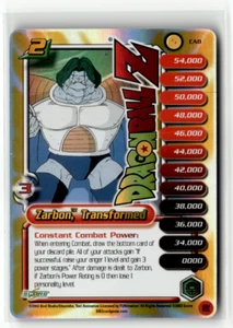 Dragon Ball Z TCG - Zarbon, Transformation CA8 - Anthology Promo Foil - Score - Picture 1 of 2