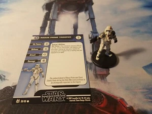 Star Wars Miniatures Force Unleashed 38 Raxus Prime Trooper - Picture 1 of 1