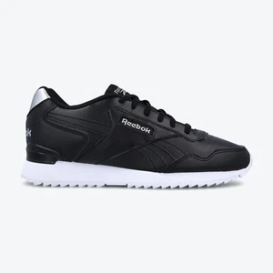 Women's Reebok Glide Leather Ripple Clip Trainers Black ID1964 RRP £99.99 - Picture 1 of 7