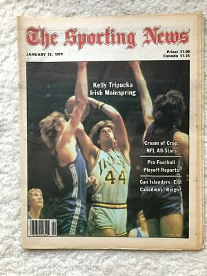 Sporting News Kelly Tripucka Notre Dame 1979 Clemson Ohio St Woody Hayes despedido Foto 1 de 3
