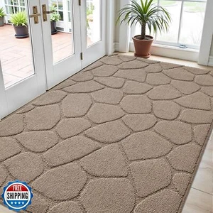 DEXI Door Mat for Entrance, 36x60 Washable Front Entryway Rugs with Non Slip - Picture 1 of 5