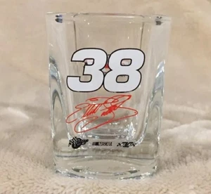 Elliott Sadler #38 Square Shot Glass NASCAR Cup Robert Yates Racing RYR Ford - Picture 1 of 3