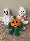 Ty Beanie Babies Halloween Ghost Group