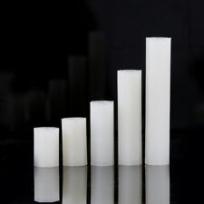 25/50X M2- M4 White Nylon Plastic Hex Hexagon Standoff Pillar Spacer Column