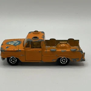Vintage Majorette France - Dodge Service Orange Rat Rod - Picture 1 of 7