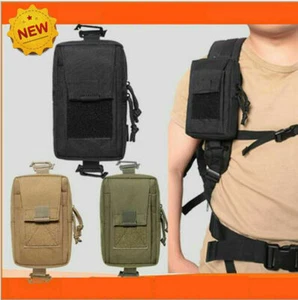 Tactical EDC Pouch Waist Belt Bag Organizer Molle Pouch Military Wallet Holder - Picture 1 of 14