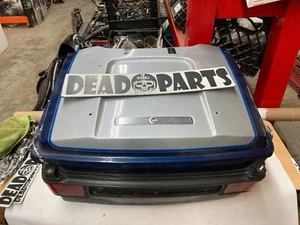 Harley king oem fiberglass 1999 tour pack trunk top box look - Bild 1 von 11