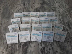 Sterile Syringe Filter Double Layer Hydrophilic PVDF Membrane 0.2μm 33mm, 20 Pcs - Imagen 1 de 4