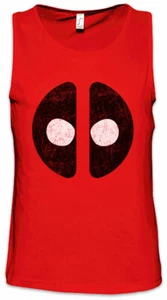 Mutant Mask Herren Tank Top Symbol Superhero Comic Movie Logo Sign Deadpool Kult - Picture 1 of 1