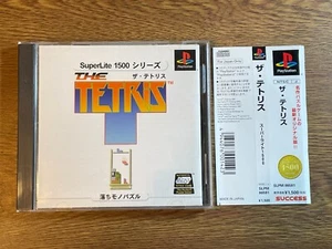 SONY PLAYSTATION  PS JAPAN THE TETRIS - Picture 1 of 2