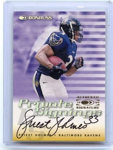 1999 DONRUSS (NO #) PRIEST HOLMES AUTOGRAPH AUTO, BALTIMORE RAVENS, 101913 - Picture 1 of 1