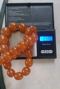 collier ambre baltique Ancien - Imagen 1 de 8