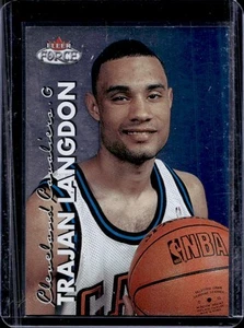 1999-00 Fleer Force Trajan Langdon Rookie RC #235/1600 Cavaliers - Picture 1 of 2