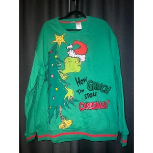 Ugly Christmas Sweater Weihnachtssweatshirt Rundhals Gr. XXL Grinch - Bild 1 von 3