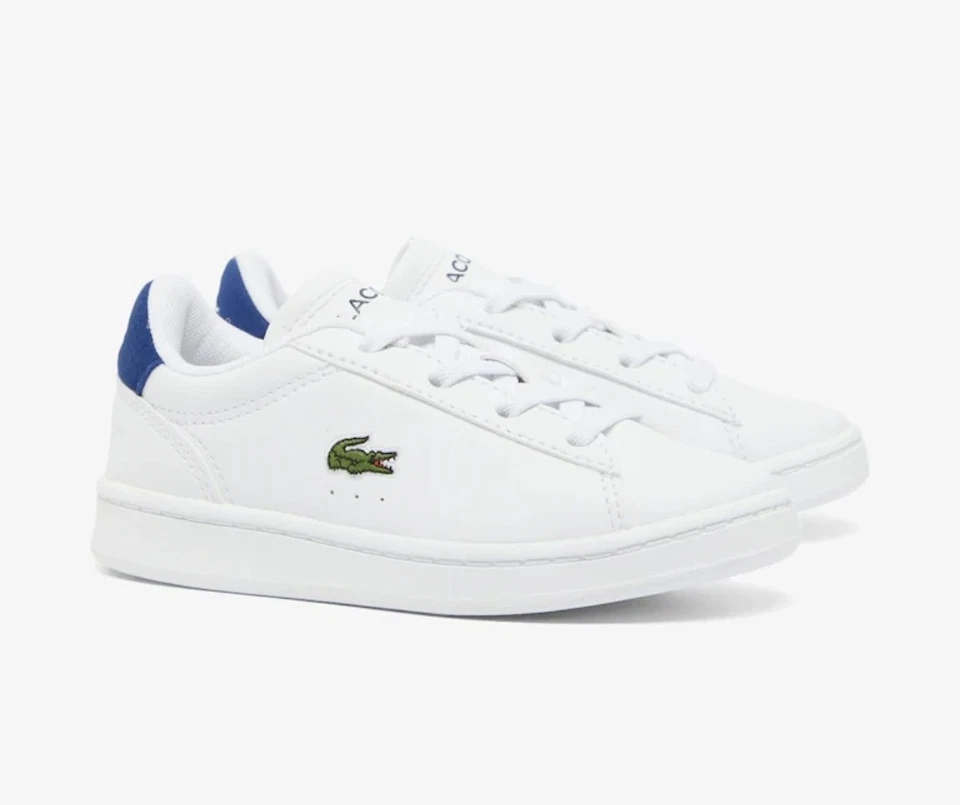 Lacoste младенца Carnaby комплект кроссовок размер 6,5 белый  - Изображение 1 из 4
