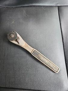 Herramienta Vintage Sears Craftsman 43762 3/8" Drive Trinquete de acero inoxidable USA 1 T2 - Imagen 1 de 6