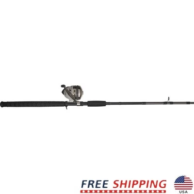 Combo de carrete de caña de pescar giratorio Fusion duradero grafito agua dulce agua salada nuevo Foto 1 de 4