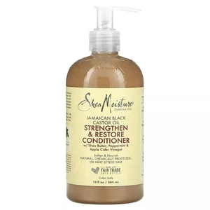 Acondicionador fortalecedor y restaurador de aceite de ricino negro jamaicano, 13 fl oz (384 ml) - Imagen 1 de 2