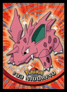 LP - Pokemon Topps Nidorino #33 TV Animation Edition Series 1 (Black Logo) - Picture 1 of 2